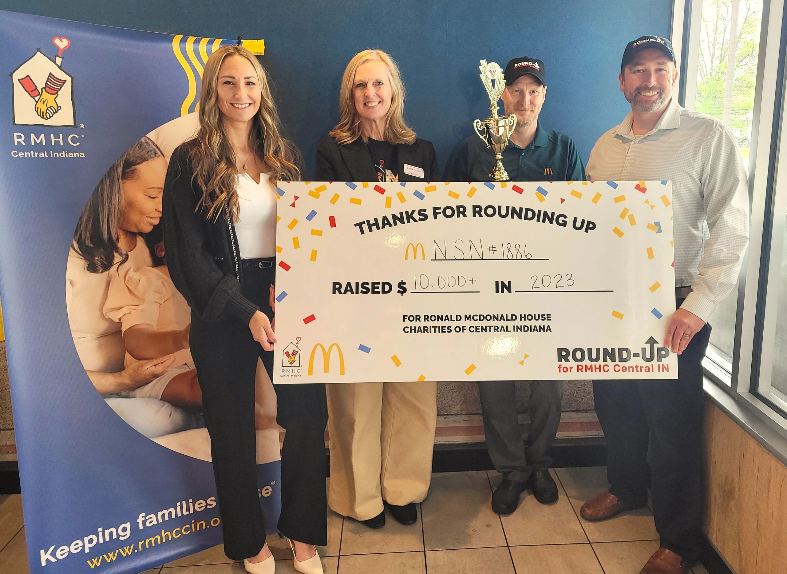 Local McDonald's "RoundUp Rockstars" Raise 10k+ for RMHC